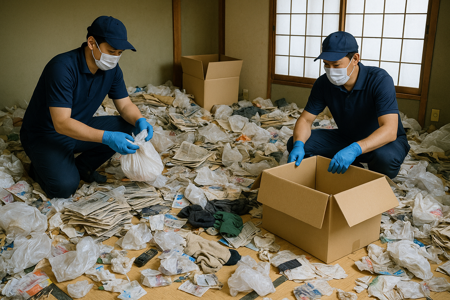 実家 ゴミ屋敷清掃