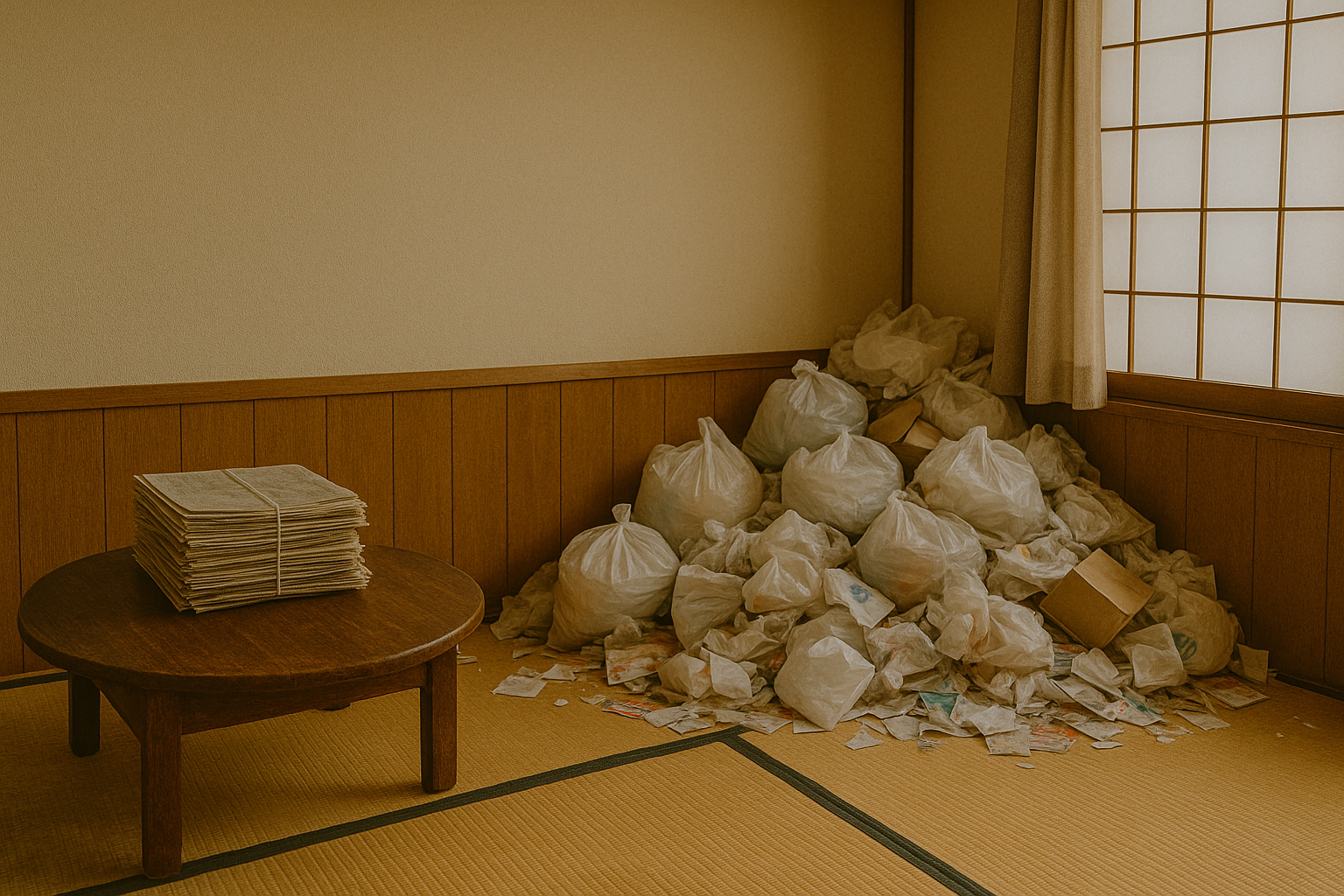 ゴミ屋敷 片づけ