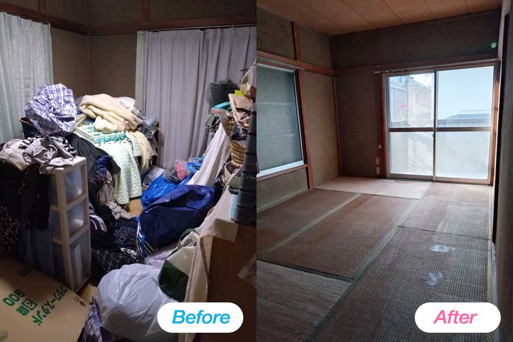 遺品整理の作業事例