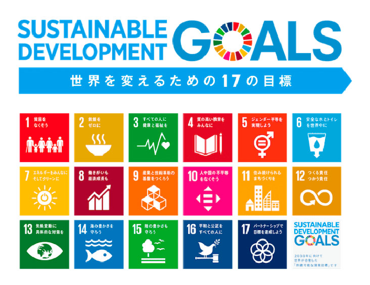 SDGs 17の目標 グラフ